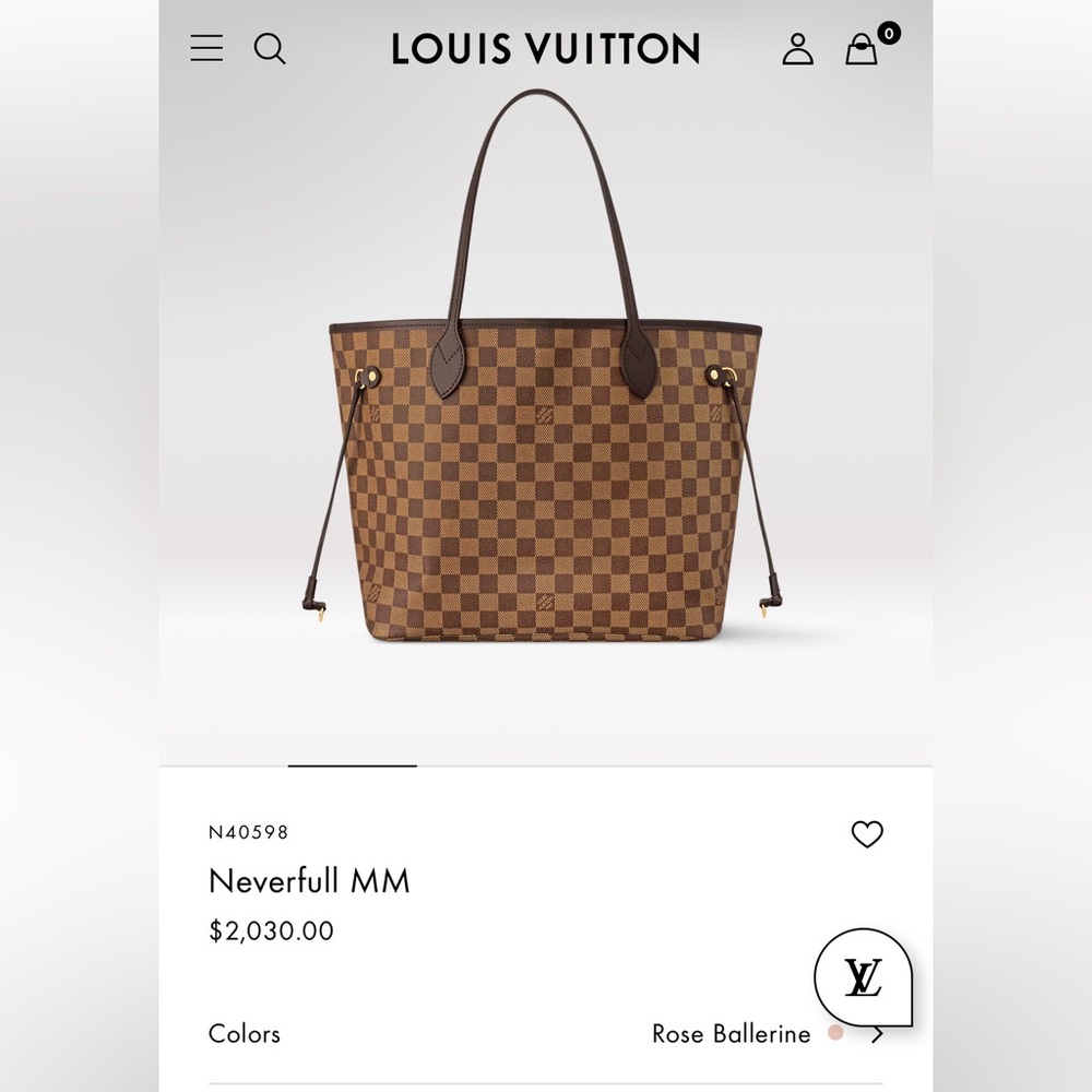 Luis Vuitton Neverfull MM🖤
